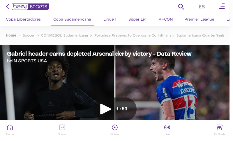 www.beinsports.com   