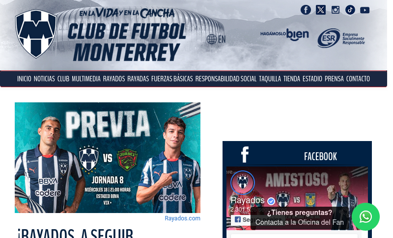 rayados.com   