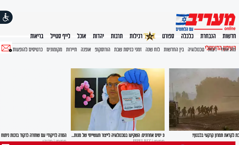 www.maariv.co.il violence 16-year-old boy moderately injured as a result of violence in Ashdod 