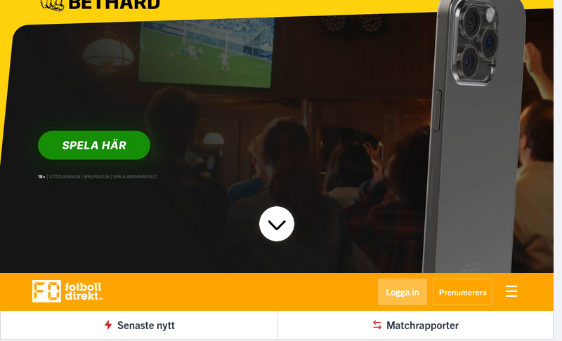 fotbolldirekt.se   