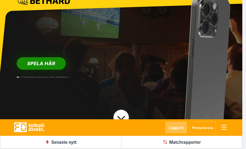 fotbolldirekt.se   