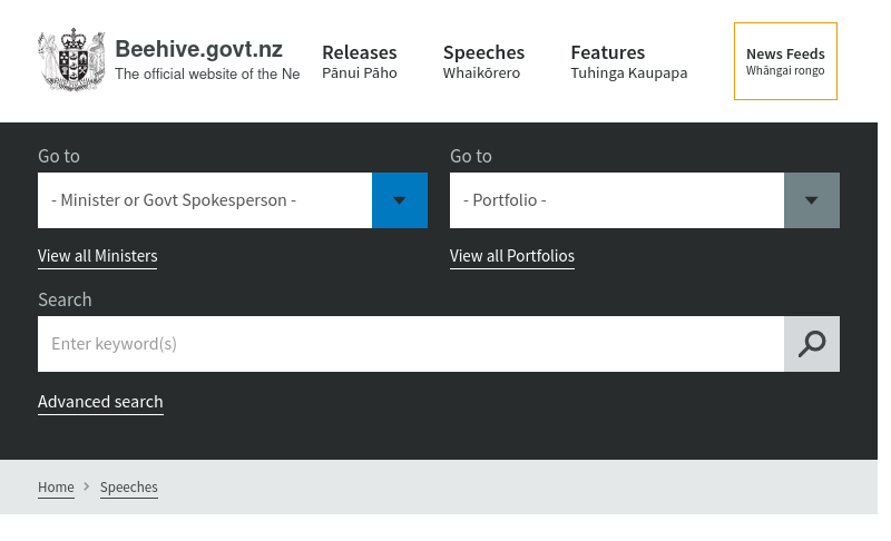 www.beehive.govt.nz   