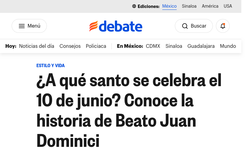 www.debate.com.mx   