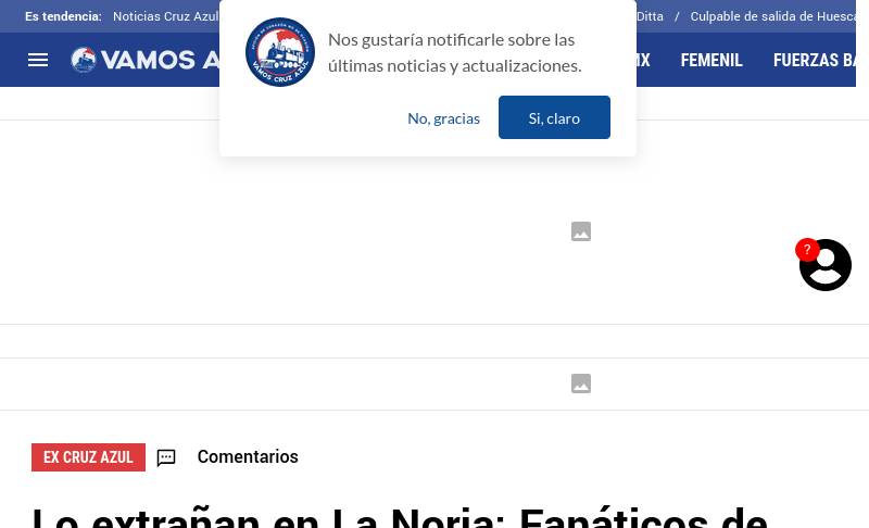 vamoscruzazul.bolavip.com   