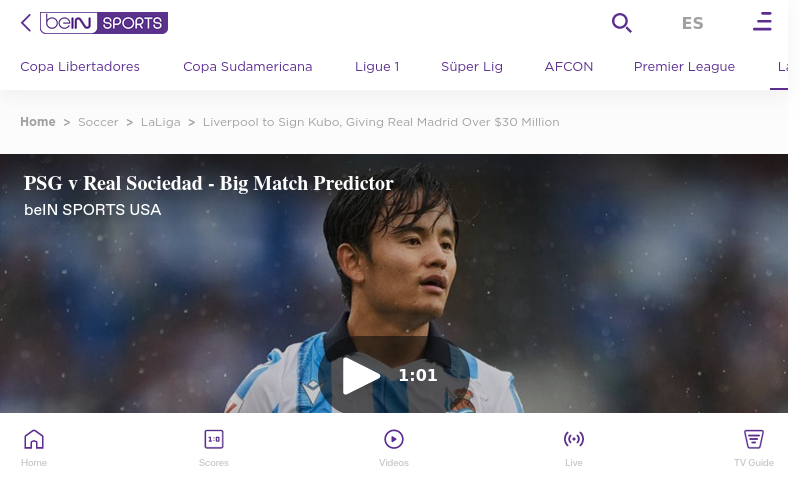 www.beinsports.com   