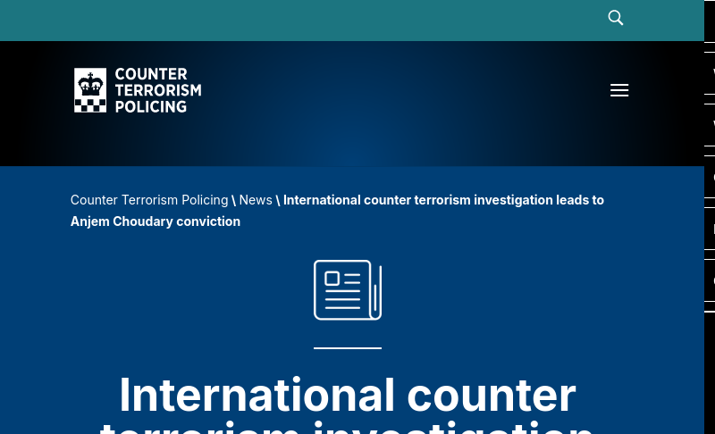 www.counterterrorism.police.uk   